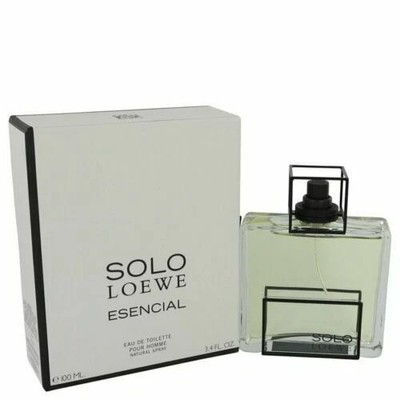 Solo Loewe Esencial by Loewe Eau De Toilette Spray 3.4 oz 100 ml Factory Sealed