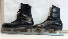vintage Kings wood #4036 sheffield steel ice skates