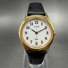 Citizen Forma Watch Women 24mm White Dial Gold Tone Round 5430-F40063 New Batt A