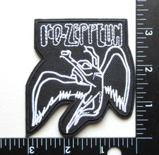   LED ZEPPELIN ROCK BAND BATTLE JACKET VEST MUSIC EMBROIDERED IRON ON PATCH