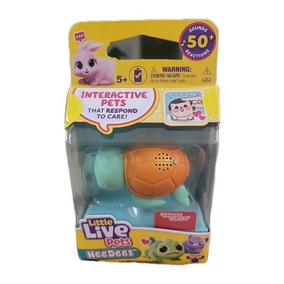 Little Live Pets SANDEE SEA TURTLE NeeDees Interactive Pet Sounds 2024 New