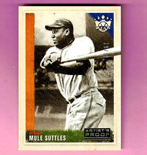 Mule Suttles 2022 Diamond Kings Artist's Proof Silver #64 #d /99 D744