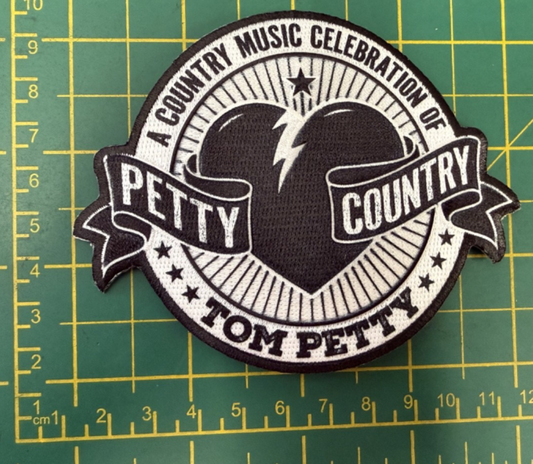 Tom Petty And The Heartbreakers Country Woven Sew Or Iron On Patch Official