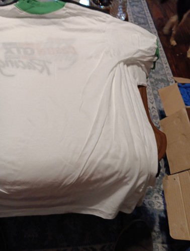 Vintage 80's Castrol Racing GTX Motoroil T NEW Shirt XL 50/50 Touch Of Gold USA - Picture 10 of 10