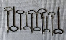 Holzbohrer Hand, 10 St&uuml;ck versch Gr&ouml;&szlig;en. gebraucht und gut erhalten