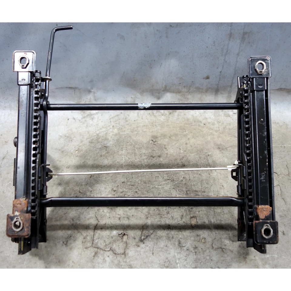 BMW E12 E23 E28 1980-1988 conductor izquierdo ajuste vertical riel de asiento delantero OEM Foto 2 de 4