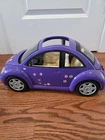 VTG Barbie VW Volkswagen Beetle Bug Purple Car Mattel 2000 With Key Read