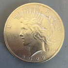 1922 Peace Silver Dollar $1 Silver Coin Philadelphia Mint Circulated
