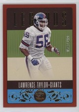 2023 Panini Legacy Legends Red 54/299 Lawrence Taylor #129 HOF z7j