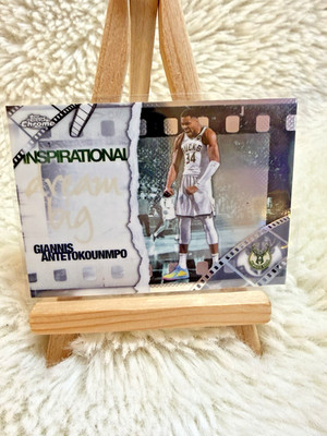 Topps Chrome 2025 NBA #IP-2 Giannis Antetokounmpo Inspirational Bucks