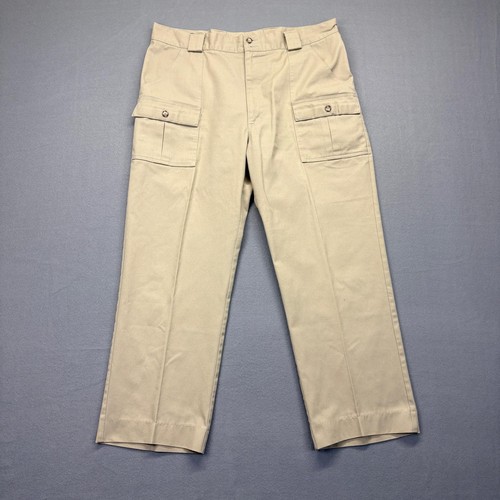 Tilley, Vintage Tilley Endurable Khaki Cargo Pants Mens Fits 38x27