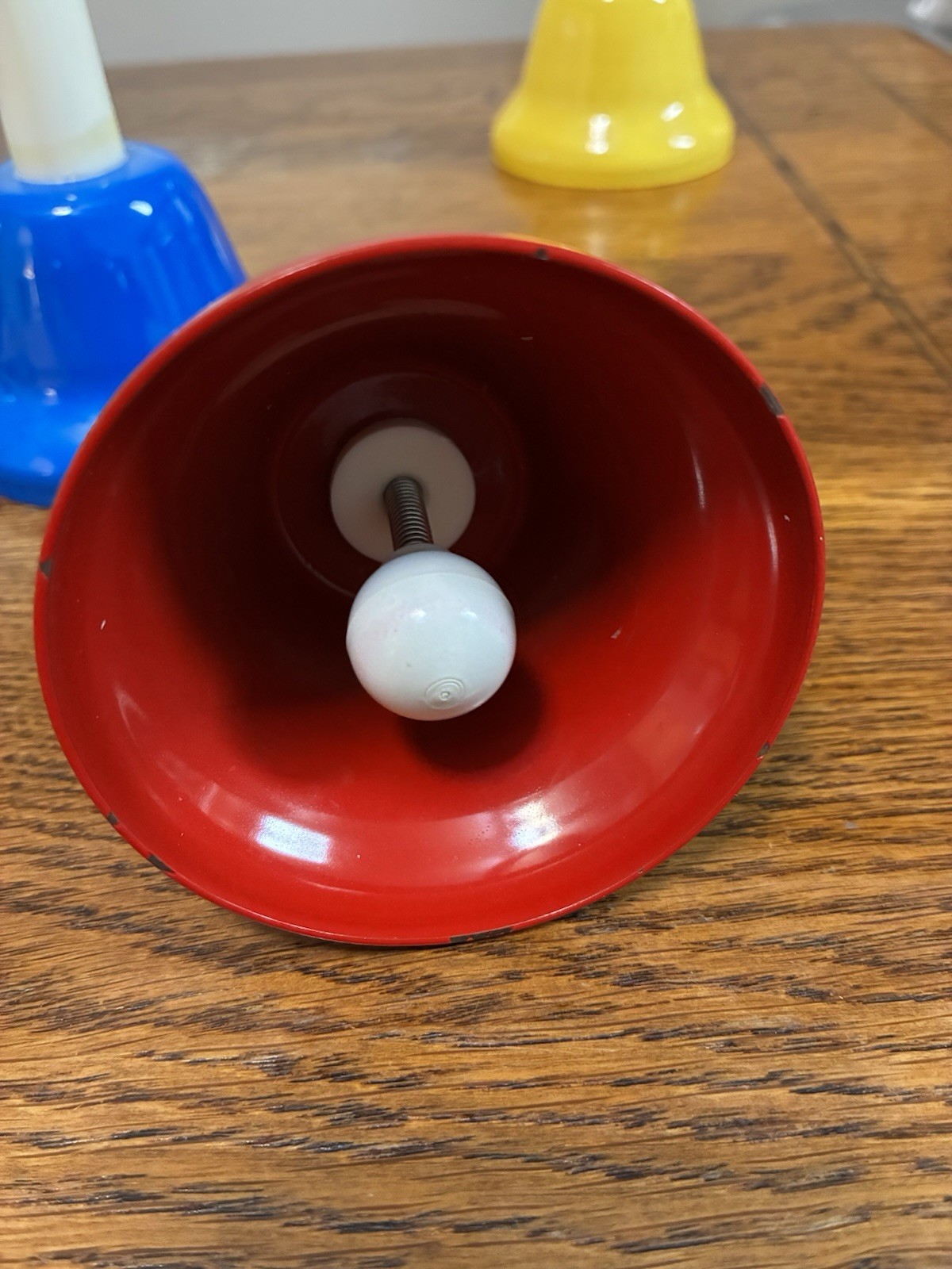 Kids Play 8 Note Hand Bell Set Rhythm Band Instruments Educational EUC