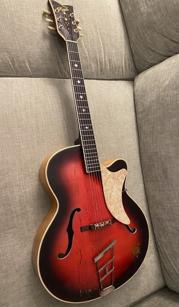 Rare Vintage Arnold Hoyer Starlet Archtop Jazz Guitar 1962 Jazzgitarre