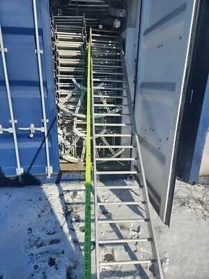 COPE ATKORE Cope 12 ft L X 18 in W Aluminum Cable tray Ladder 100 lb cap 5B38-18SL-12-06