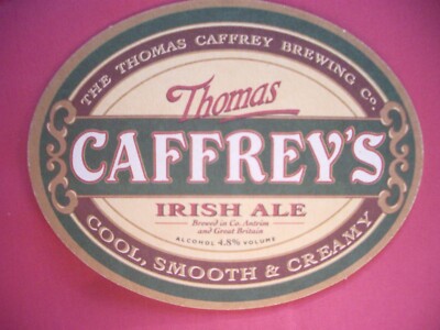 Thomas CAFFREY'S Irish Ale Bieruntersetzer ideal zur Ergänzung Ihrer Sammlung