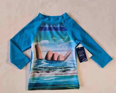 '' Pumpkin Patch '' Bade T-Shirt mit UV Schutz 50+. Gr 86.Neu 