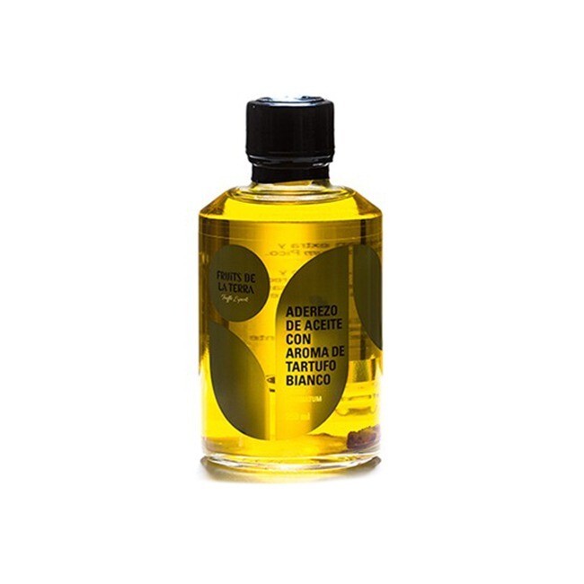 Aceite de oliva con trufa negra, aderezo ensaladas, trufa negra, aceite de oliva