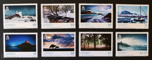 Jersey Stamps "Jersey Seasons - Winter" MNH 8 Value Mint Set 2016