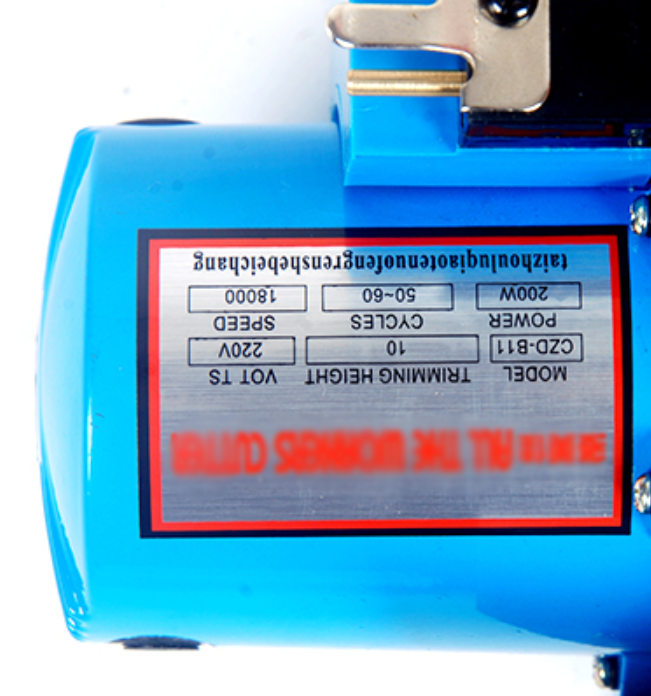 220V End Cloth Cutting Machine Railmounted Track Cloth End Cutter