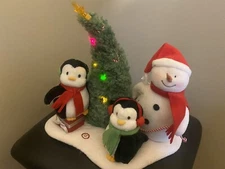 Hallmark 2006 Jingle Pals Very Merry Trio Singing Snowman Sound/Motion