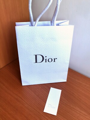shopping bag CHRISTIAN DIOR Umschlag Geschenkpapier Verpackung Shopper Ring Wallet