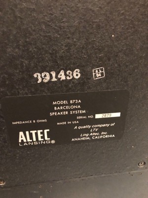 altec lansing barcelona