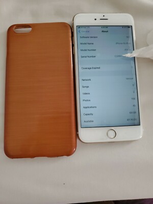 Apple iPhone 6s Plus - 64 GB - Gold (Verizon) for sale online | eBay