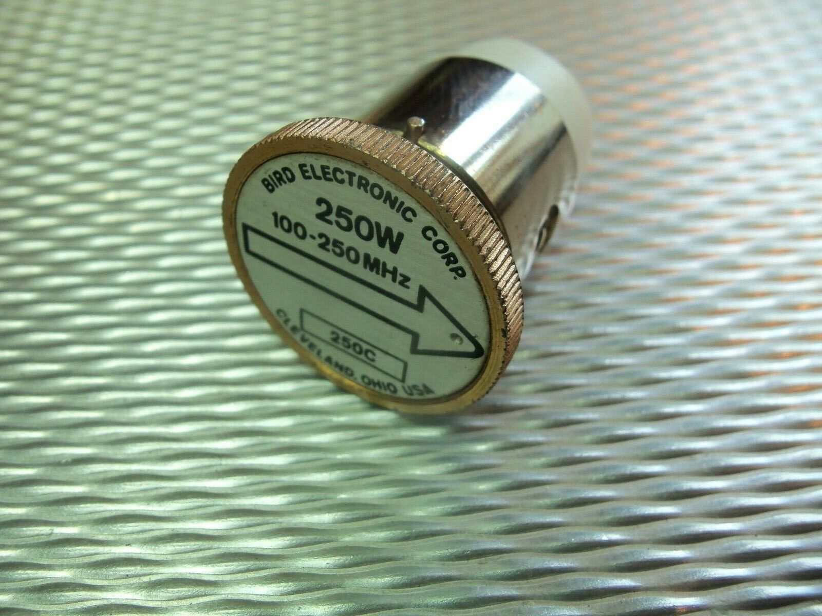 Bird 43 Thruline WattMeter Element 250W 250C 100-250MHz Bird 43 Thruline WattMeter Element 250W 250C 100-250MHz