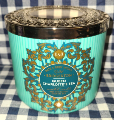 NEW Queen Charlotte's Tea BRIDGERTON 3-Wick Candle 14 oz Bath