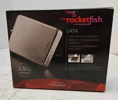 Rocketfish Portable Slim 2.5'' SATA External Hard Drive Enclosure Kit RF-AHD25