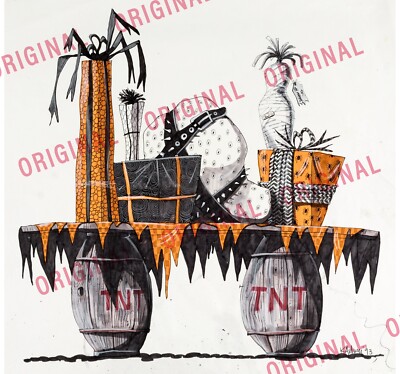 Tim Burton's The Nightmare Before Christmas Original Concept Art