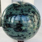 9660G Natural Eye Green Kambaba Jasper Stromatolite Crystal Sphere Ball — photo 10