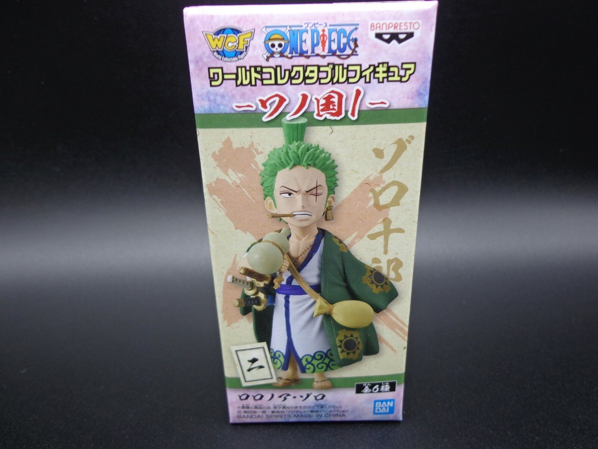 ONE PIECE WCF Roronoa Zoro World Collectable figure BANPRESTO WANO