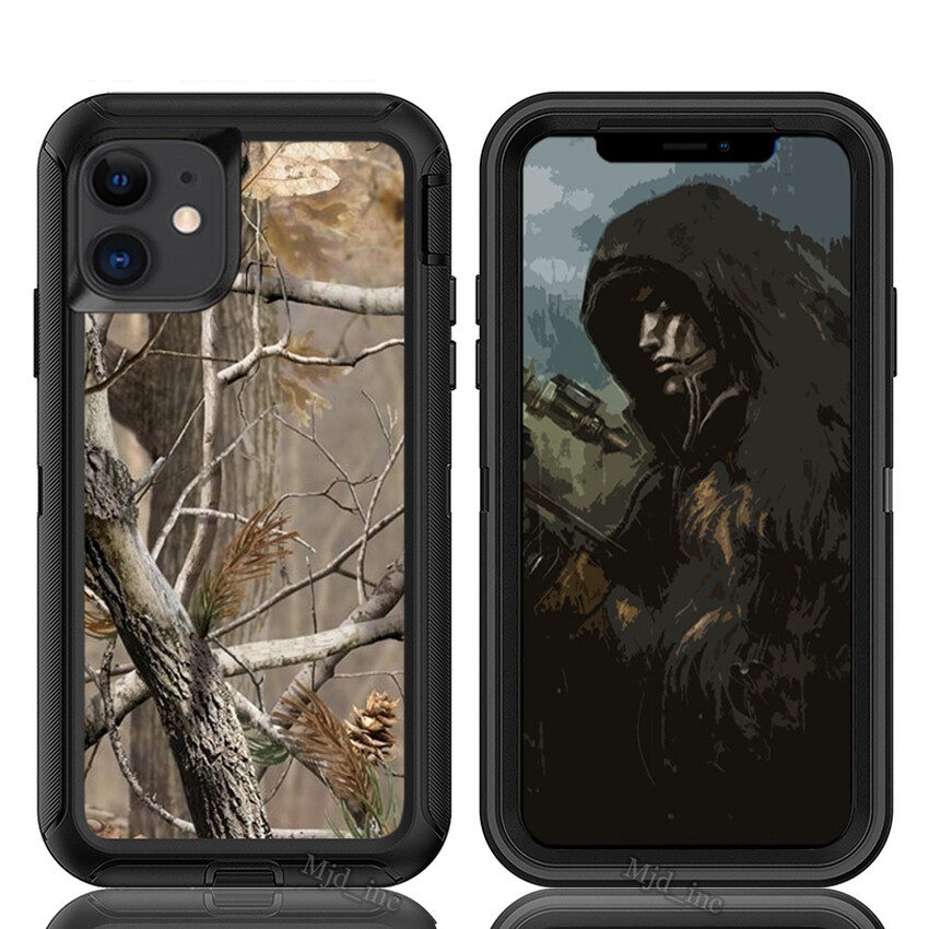 Heavy Duty Defender iphone 11 Military Case + Clip Fits