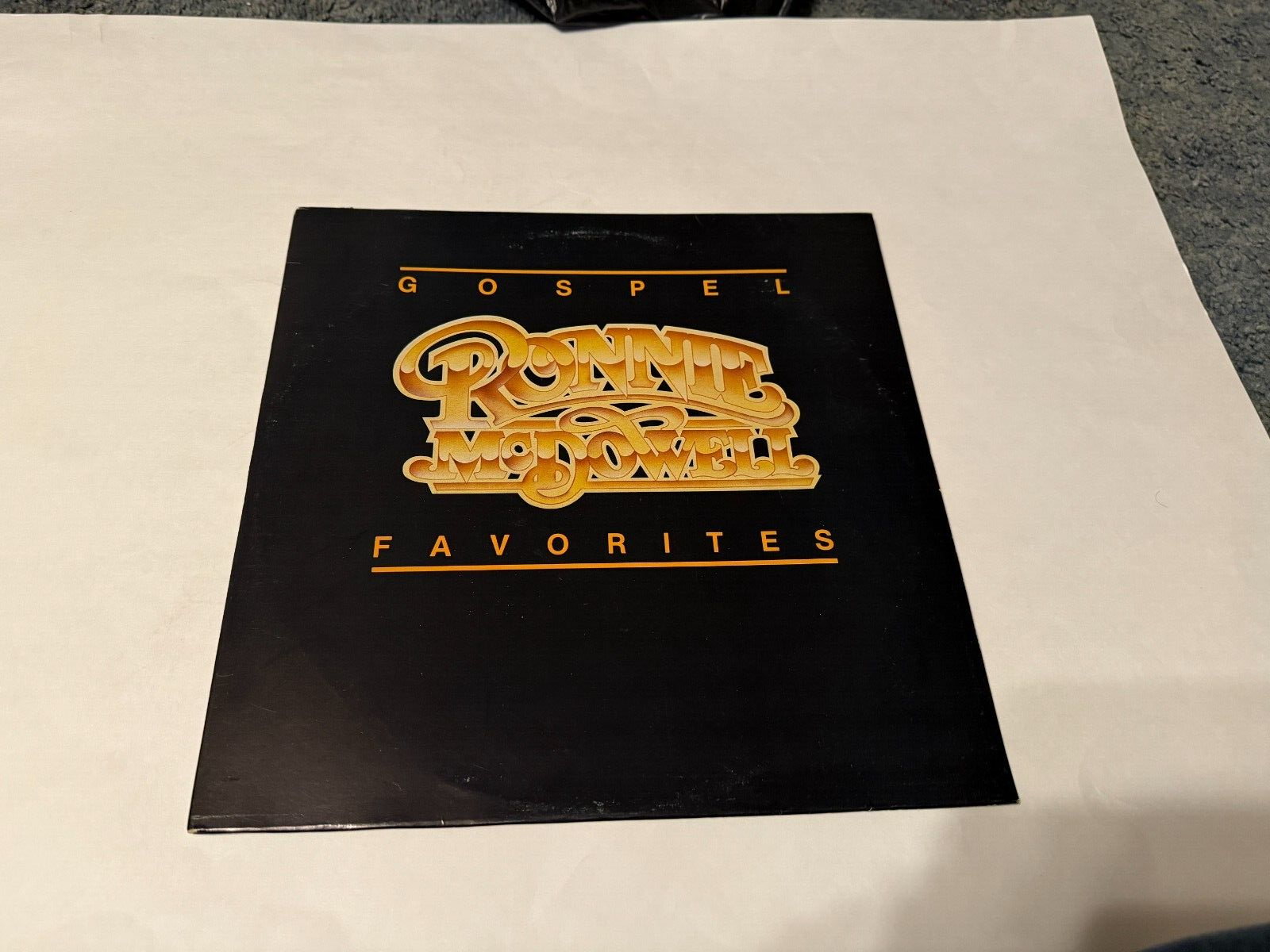 RONNIE MCDOWELL rare vinyl record gospel favorites