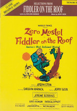 FIDDLER ON THE ROOF MUSIC BOOK FOR TENOR SAX BROADWAY SONGBOOK SAXOPHONE NEW