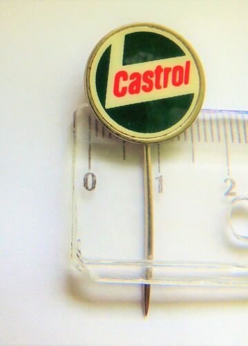 CASTROL huile moteur broche badge crest épingle à enfiler - Photo 1 sur 2