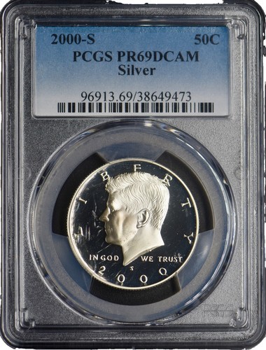 2000-S Kennedy Silver Half Dollar PR69DCAM PCGS | eBay
