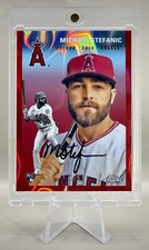 Michael Stefanic 2023 Topps Chrome Platinum Anniversary Red Lava Refractor #1/5