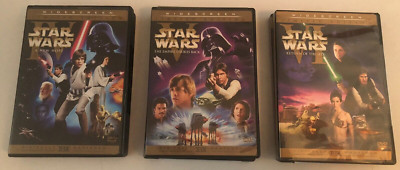  Star Wars Trilogy 6 Disc Widescreen Original Theatrical Versions Han Shoots 1st