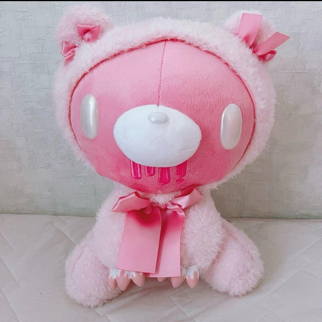 Chax GP Gloomy the Naughty Grizzly Bear Plush Doll Fluffy Night