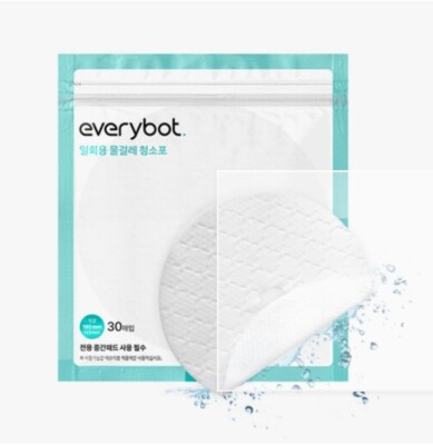 Everybot Disposable Mop Cloth 30EA for Everybot Edge Three Spin