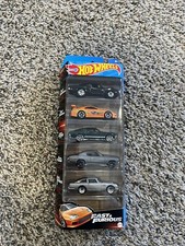 fast and furious hot wheels set - orange supra