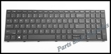 New HP Probook 450 G5 455 G5 470 G5 US Black Keyboard With Frame L01027-001