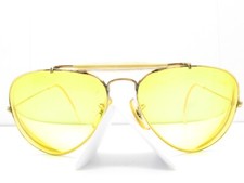 B L RAY-BAN 1/10 12K GF GOLD FILLED OUTDOORSMAN Teardrop AVIATOR EYEGLASSES G48