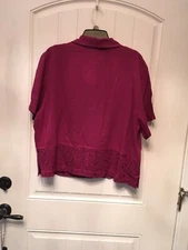 3 Piece Pants Set Used, Size. XL Color Wine