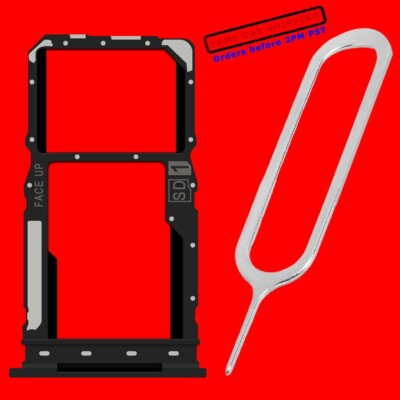 Durable SIM and Memory Card Tray Holder for Motorola Moto G Pure XT2163DL Phone