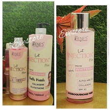 Lait Tera Irene's SNOW Whitening Body Lotion, Showel Gel  Serum 3in1   