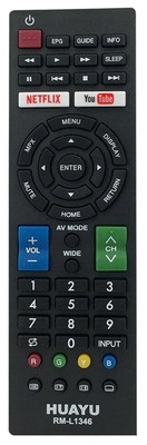 Télécommande Neuve Pour TV Sharp LC-65UI7552E / K - Compatible Modèles SHW/RMC