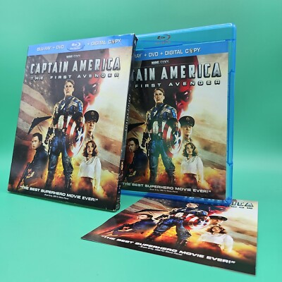 Captain America: The First Avenger (Blu-ray + DVD + Digital HD